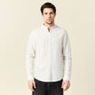 Chemise manches longues gris homme