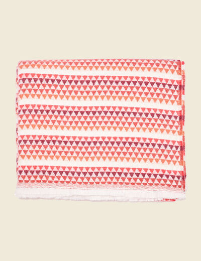 Écharpe multicolore femme
