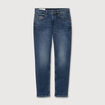 Jeans slim 5 poches longueur 32 denim dirty homme