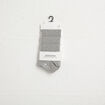 Lot 3 paires chaussettes gris clair homme