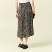 Jupe fluide noir femme