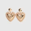 Boucles d'oreilles couleur or femme