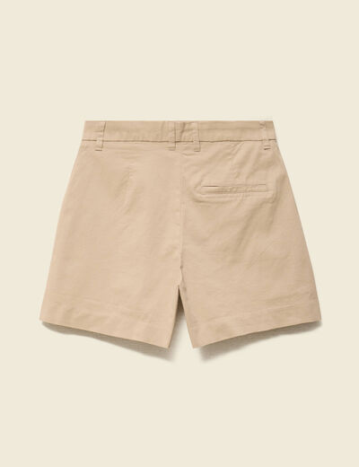 Short taille standard marron clair femme