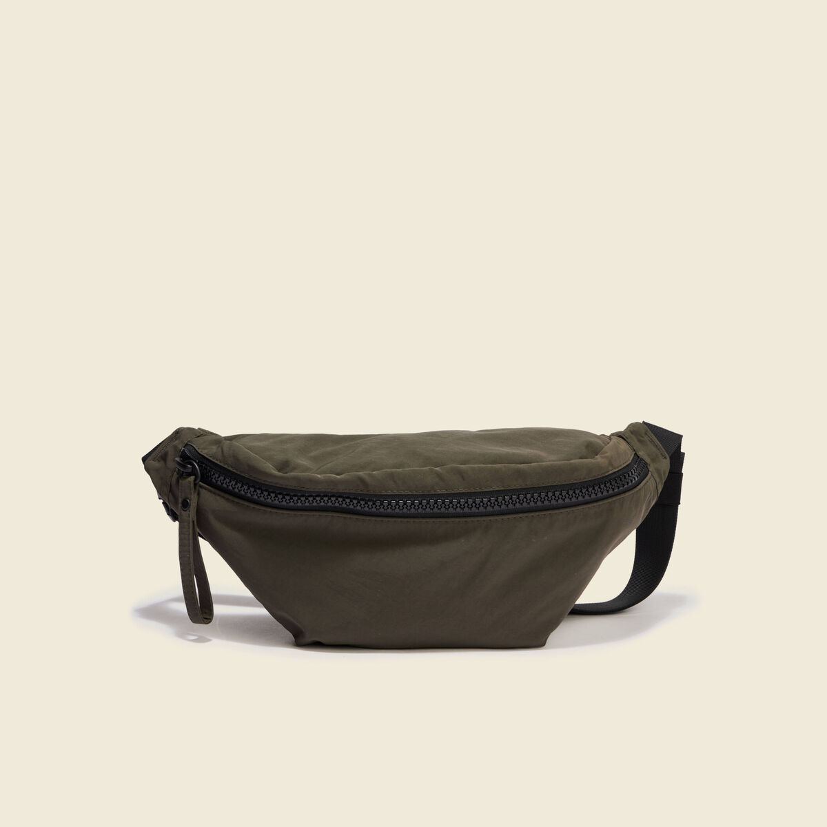 Banane avec doublure vert fonc&eacute; homme