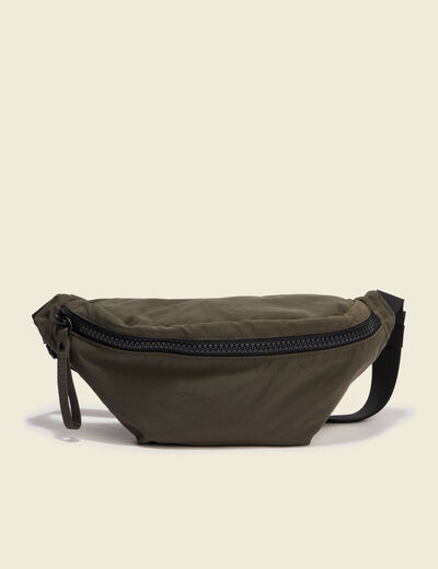 Banane avec doublure vert fonc&eacute; homme