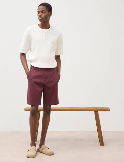 Bermuda prune homme
