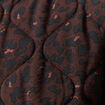 Blouson matelassé camel femme