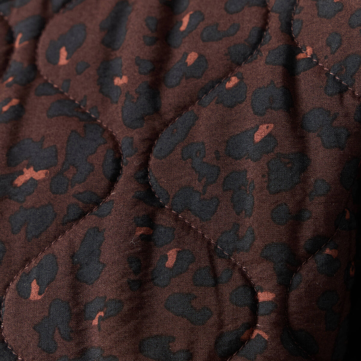 Blouson matelassé camel femme