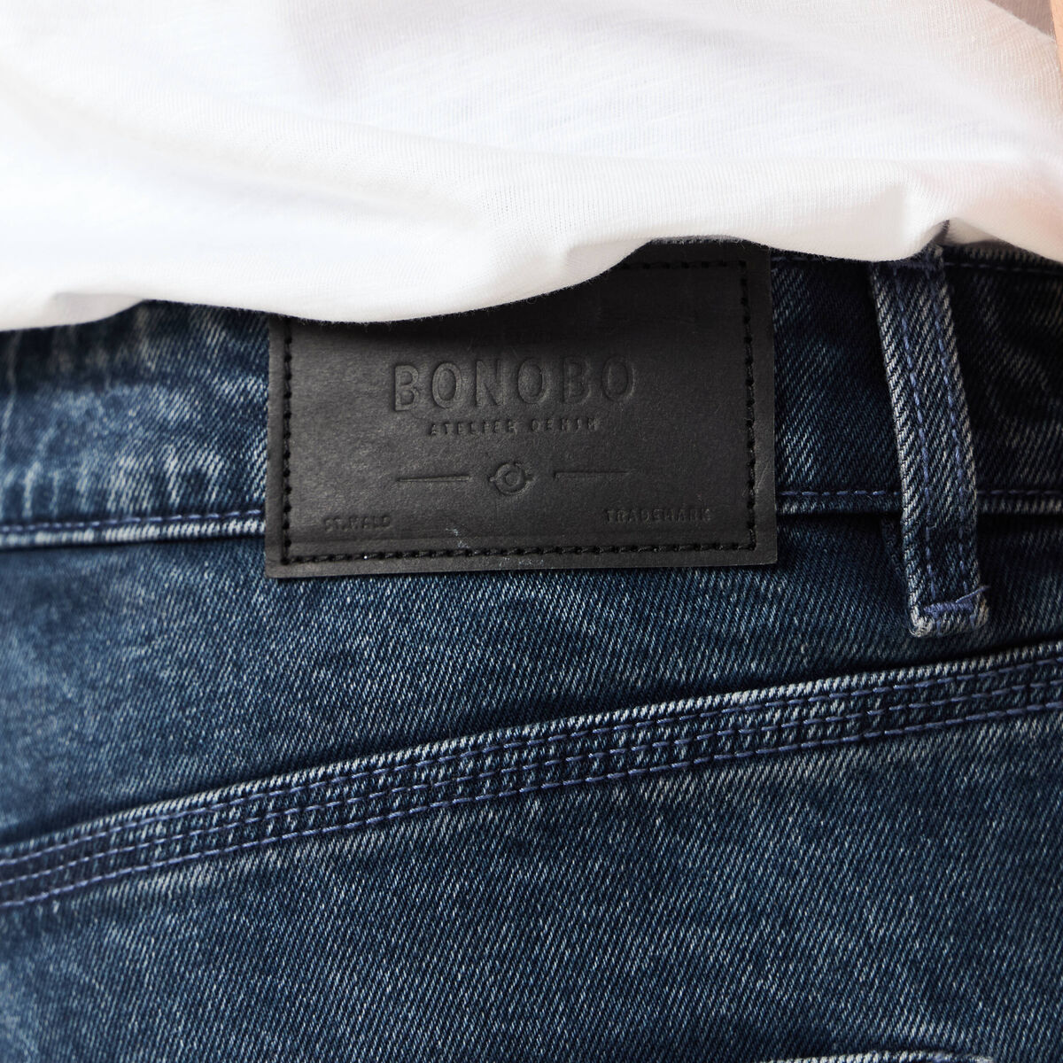 Jeans regular 5 poches denim stone homme