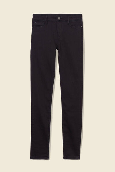 Jeans Marylin - skinny push up denim noir femme