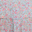 Chemise droite manches longues bleu gris femme