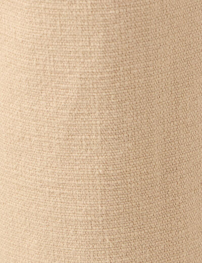 Bermuda cargo à coulisse beige homme
