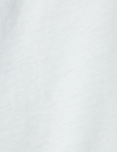 T-shirt manches courtes bleu ciel homme