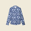 Chemise manches longues bleu homme