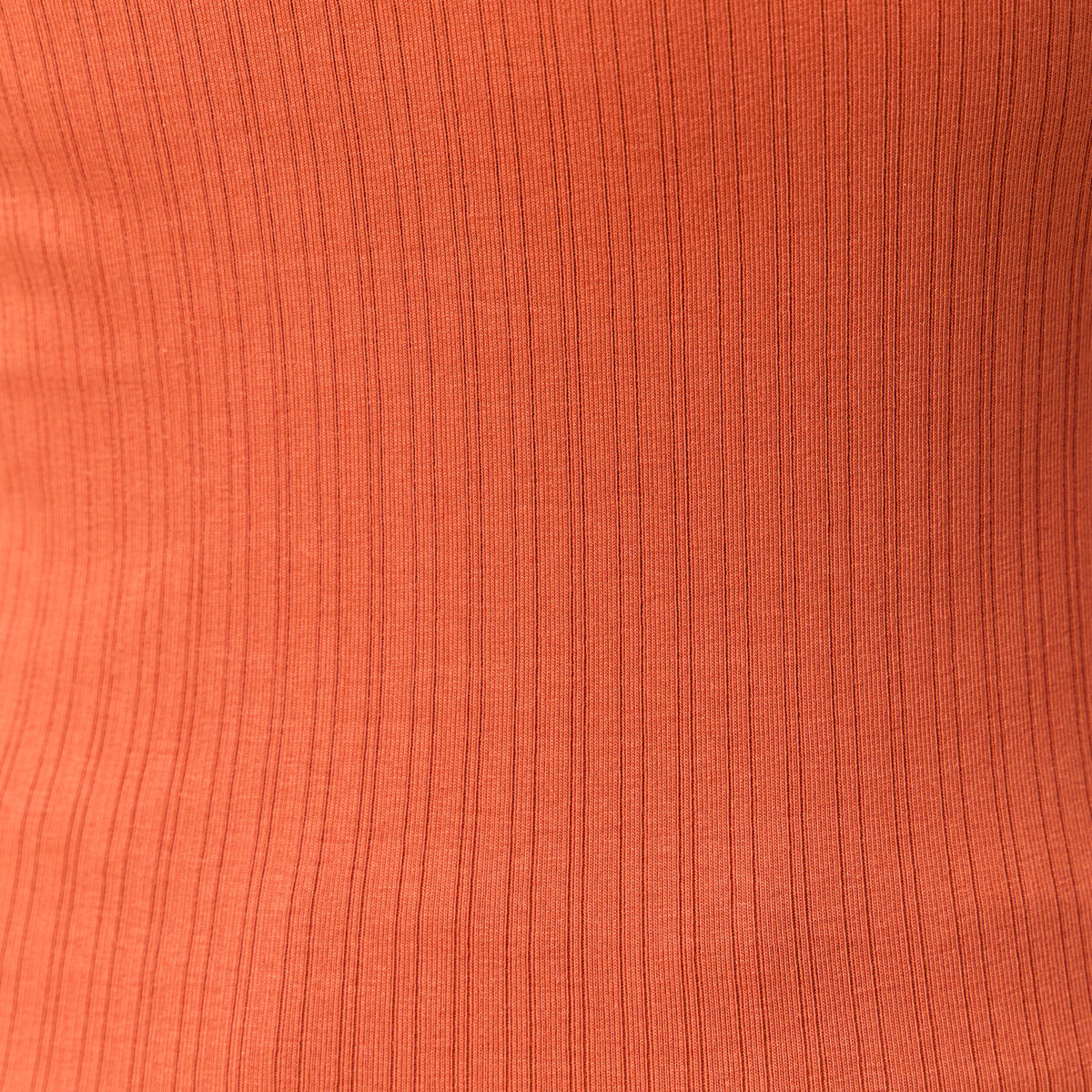 Débardeur 2 en 1 avec brassière intégrée orange foncé femme
