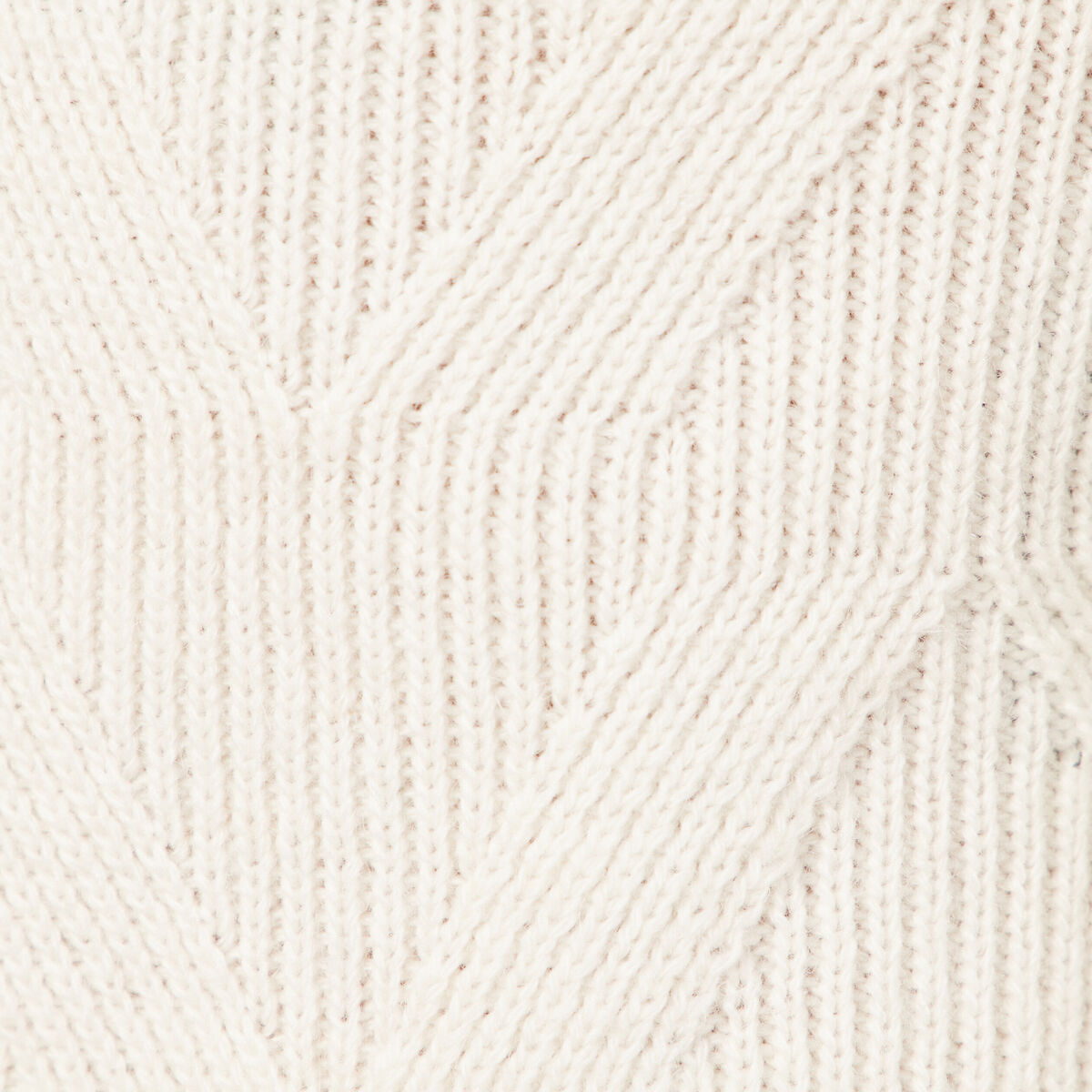 Pull manches longues ecru homme