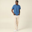 T-shirt manches courtes bleu foncé homme