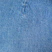 Bermuda jeans large taille haute denim used femme