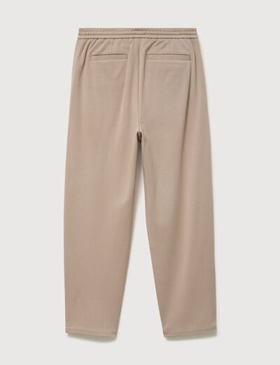 Pantalon large longueur 32 taupe homme