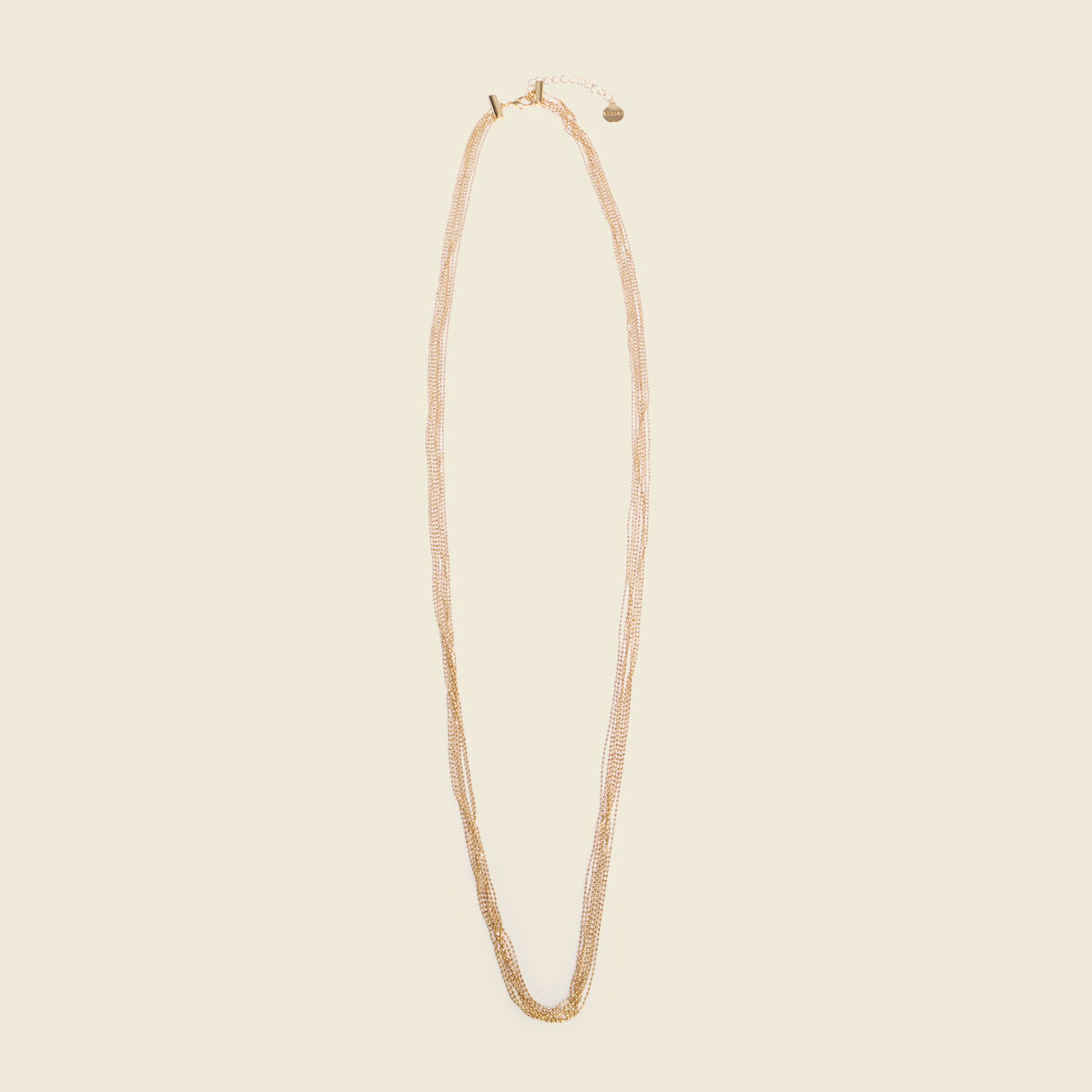 Collier couleur or femme