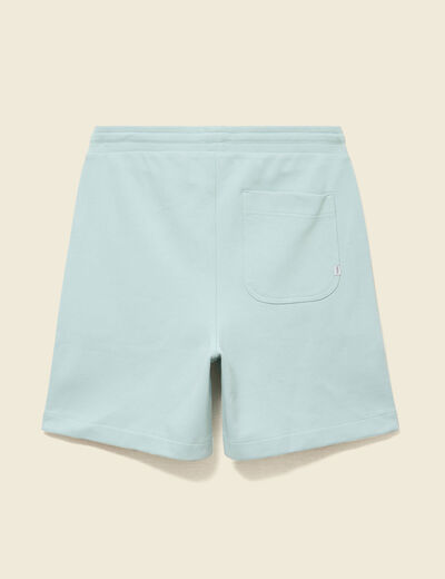 Short jogpant bleu gris homme