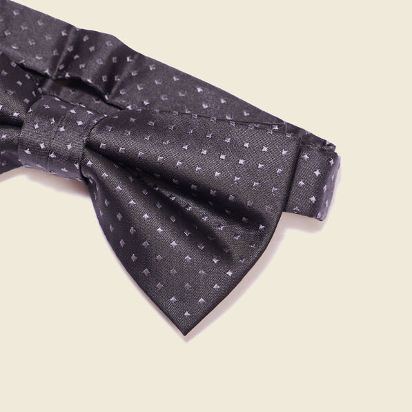 Noeud de papillon noir homme
