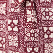 Combinaison salopette sans manches bordeaux femme