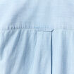Chemise col classique manches longues bleu clair homme