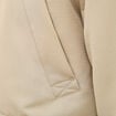 Parka courte &agrave; capuche beige homme
