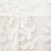 Chemise en coton manches longues ecru femme