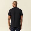 Polo éco-responsable noir homme
