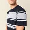 T-shirt manches courtes bleu marine homme