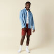 Polo éco-responsable blanc homme