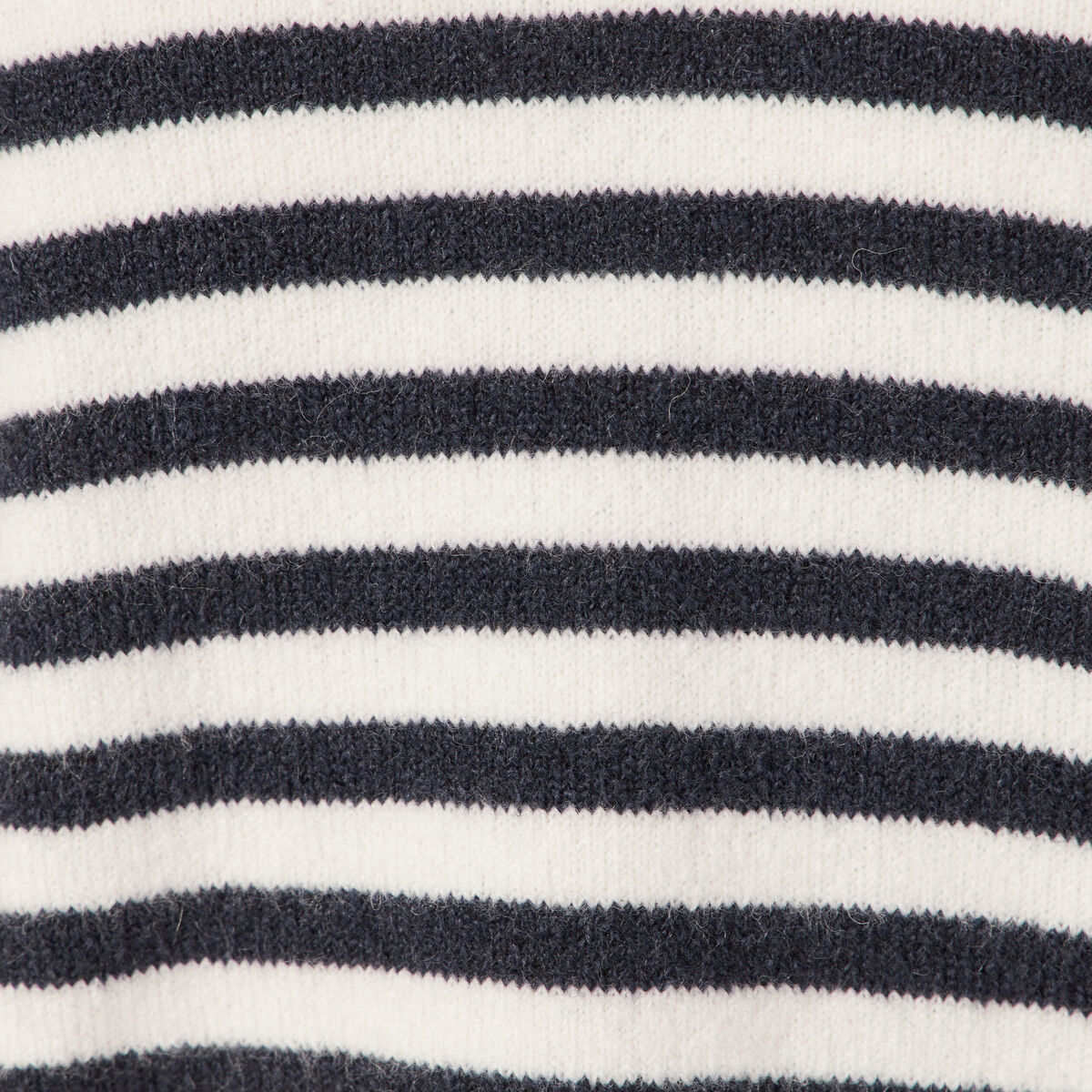 Pull col polo ecru femme