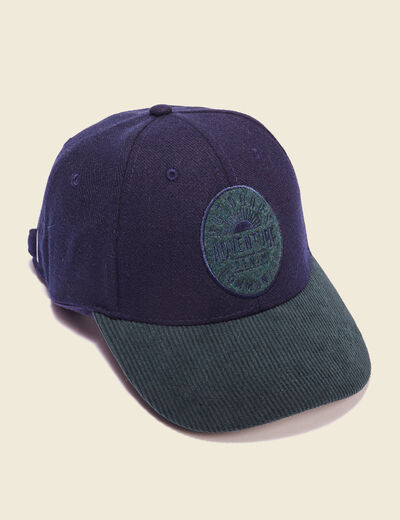 Casquette bleu marine homme