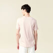 T-shirt éco-responsable rose pastel homme