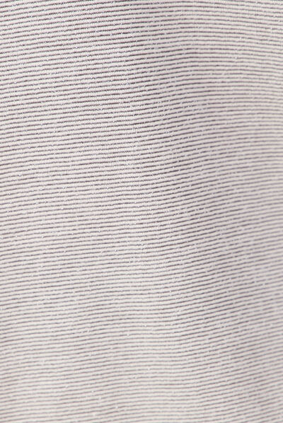 Débardeur bretelles larges gris argent femme