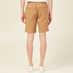 Bermuda coupe large beige homme