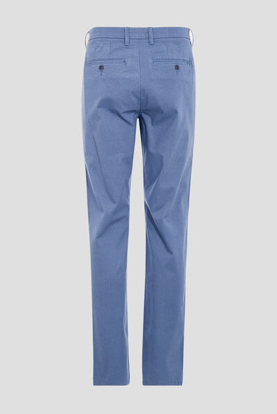 Pantalon slim Instinct chino bleu gris homme