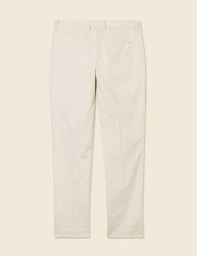 Pantalon chino sable homme
