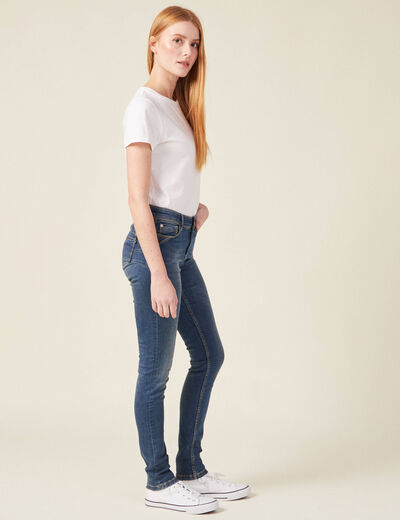 Jeans Marylin - skinny push up denim stone femme
