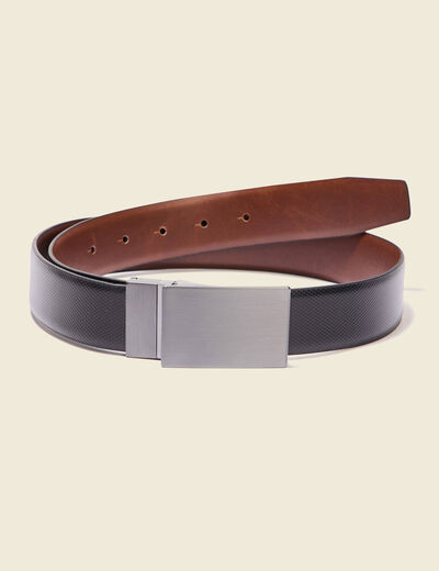 Ceinture noir homme