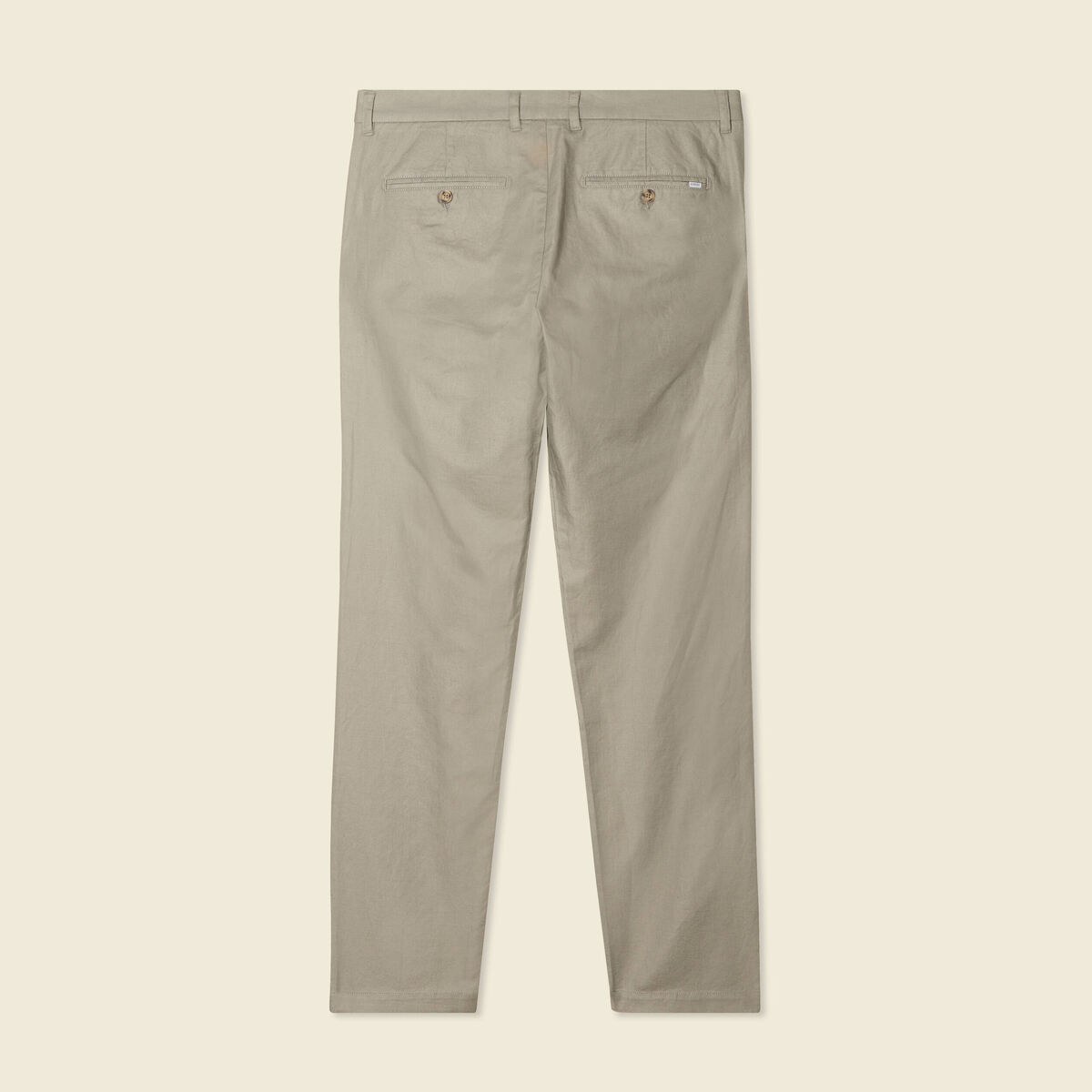 Pantalon chino vert kaki homme