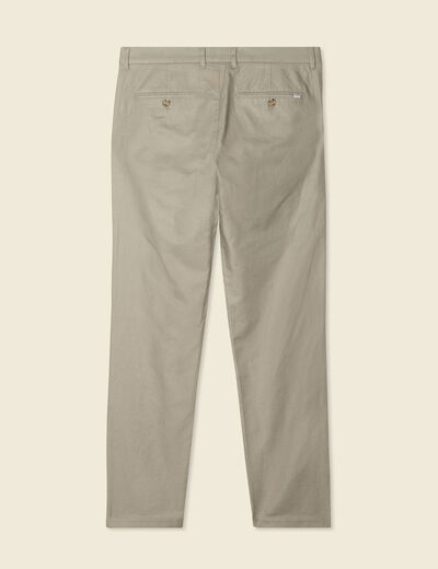 Pantalon chino vert kaki homme