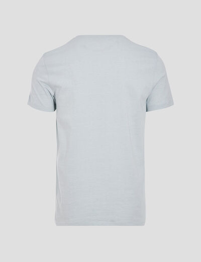 T-shirt manches courtes homme vert homme