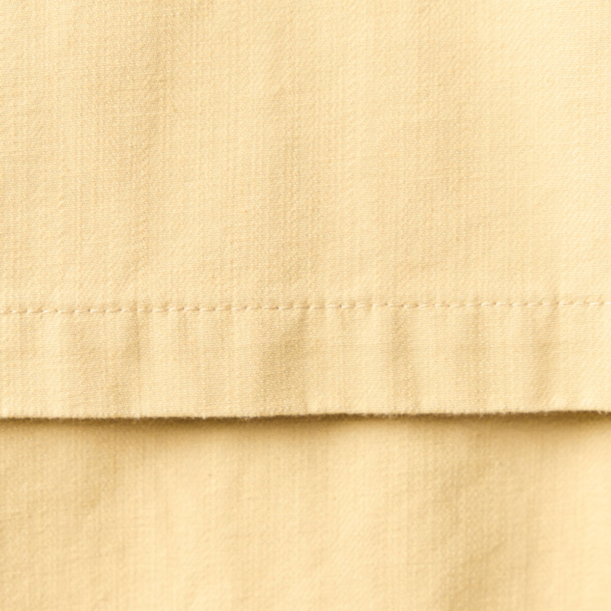 Veste oversize mi-longue en coton beige femme