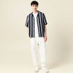 Chino droit longueur 32 coton denim blanc homme