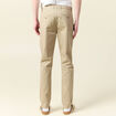 Pantalon chino slim gris homme
