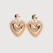 Boucles d'oreilles couleur or femme