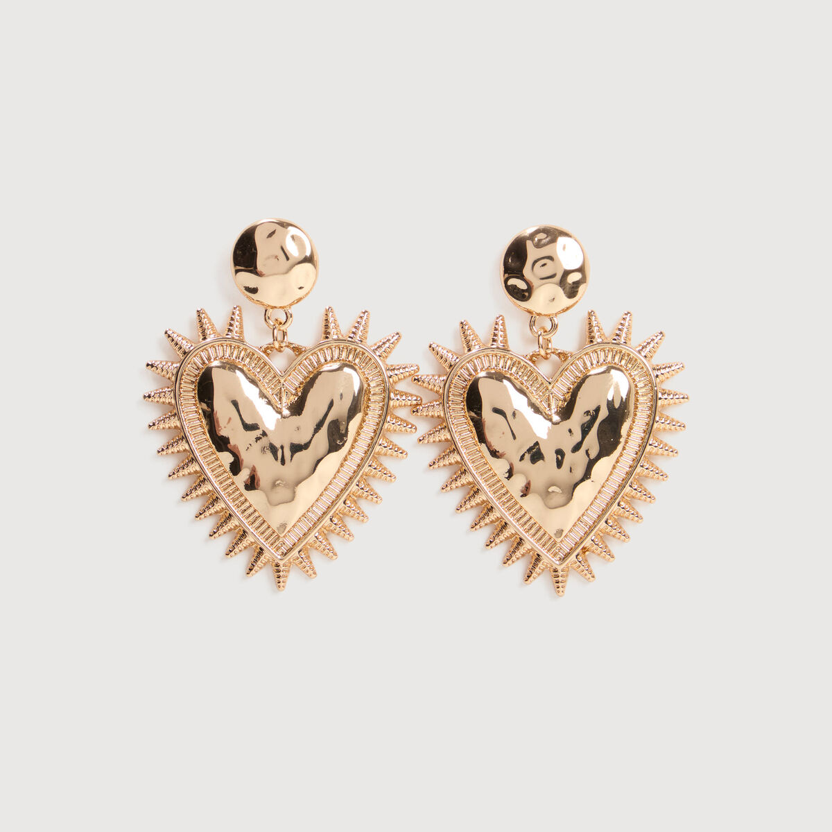 Boucles d'oreilles couleur or femme